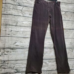 Vitamina Deluxe Edition Made In Italy Brown Velvet Pants Missing Size